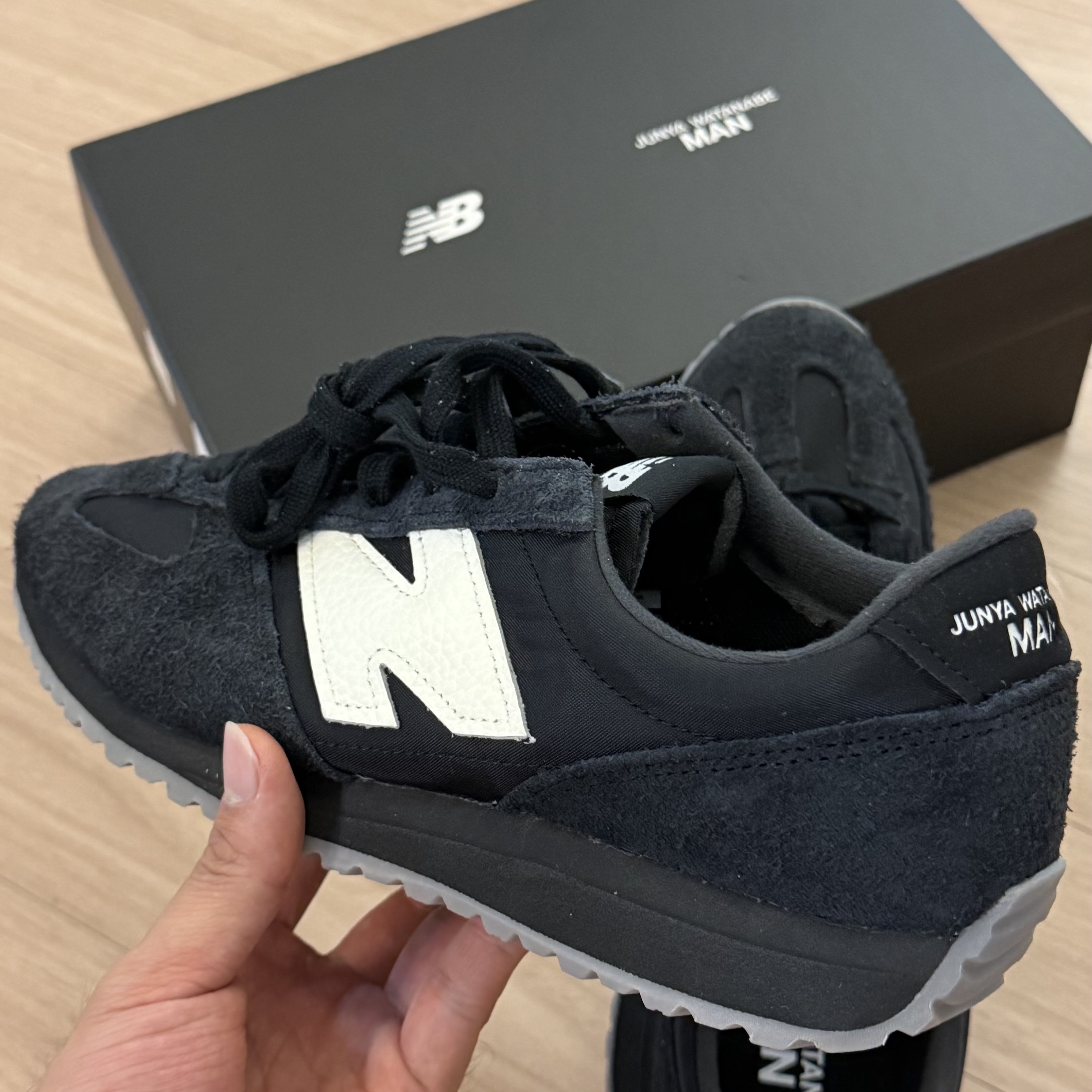 New Balance x Junya Watanabe Man 471 Black 착용 스타일