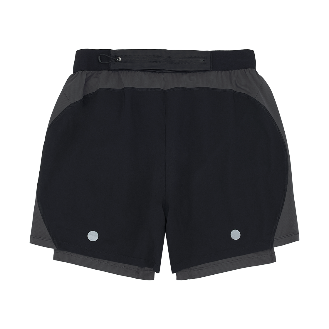 아식스 로드 2-N-1 5인치 쇼츠 퍼포먼스 블랙 그레이(Asics Road 2-N-1 5-Inch Shorts Performance Black Grey) - 2