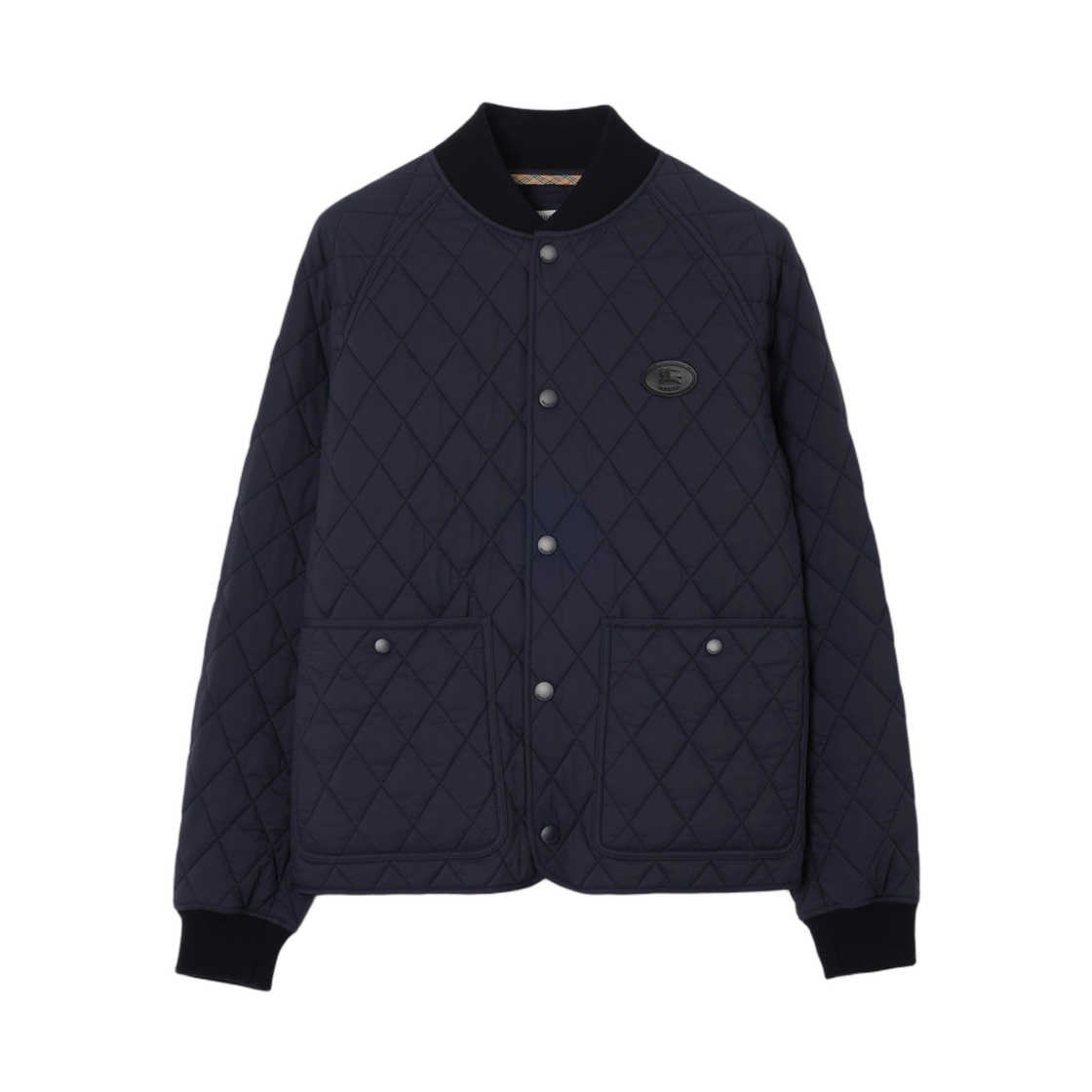 8127178 Burberry Quilted Nylon Jacket Navy