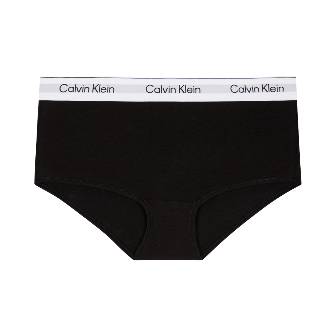 QF8527UB1 (W) Calvin Klein Icon Cotton Modal Boyshort Black