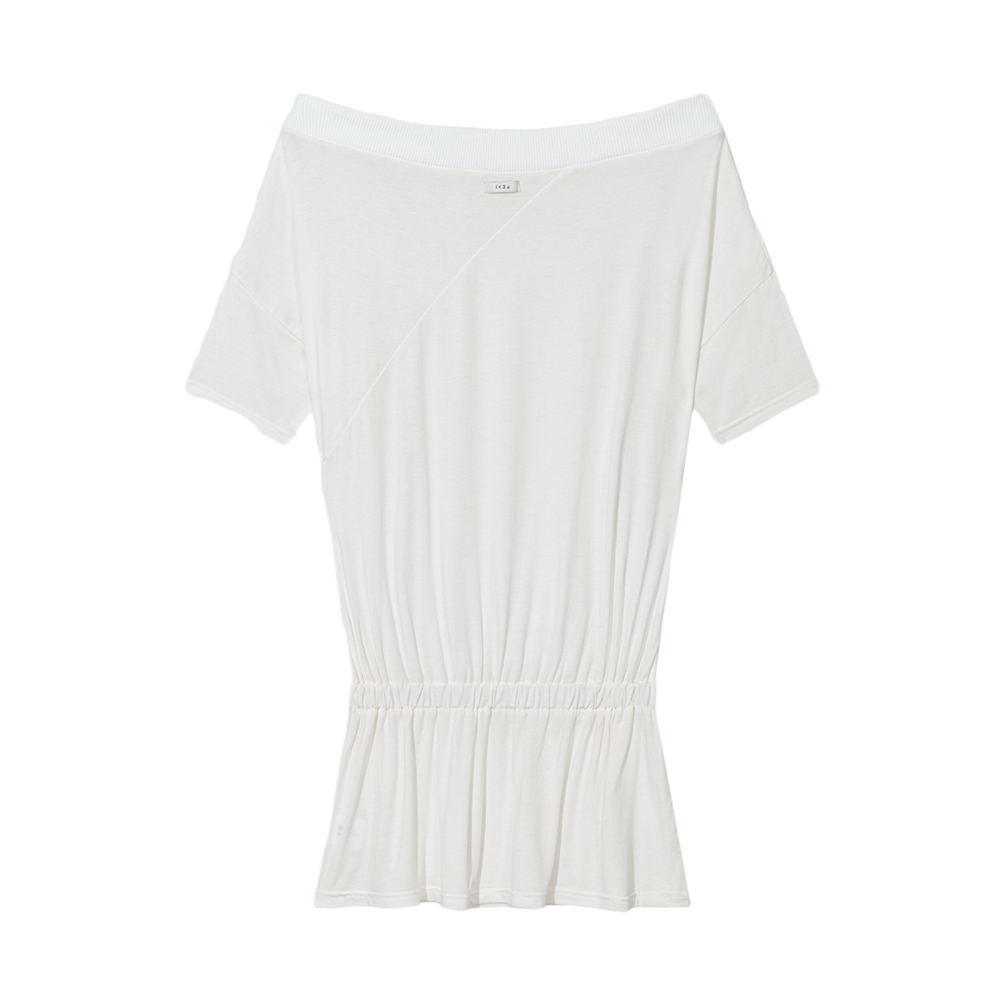 어글리쉐도우 드레이프 밴드 오프숄더(아이보리)(Uglyshadow Drape Band Off Shoulder Top(Ivory)) - 2