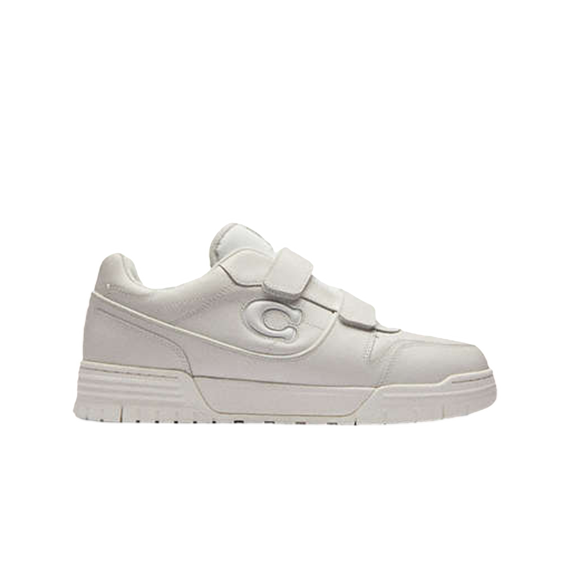 코치 더블 스트랩 소호 스니커즈 옵틱 화이트(Coach Double Strap Soho Sneaker Optic White) - 1