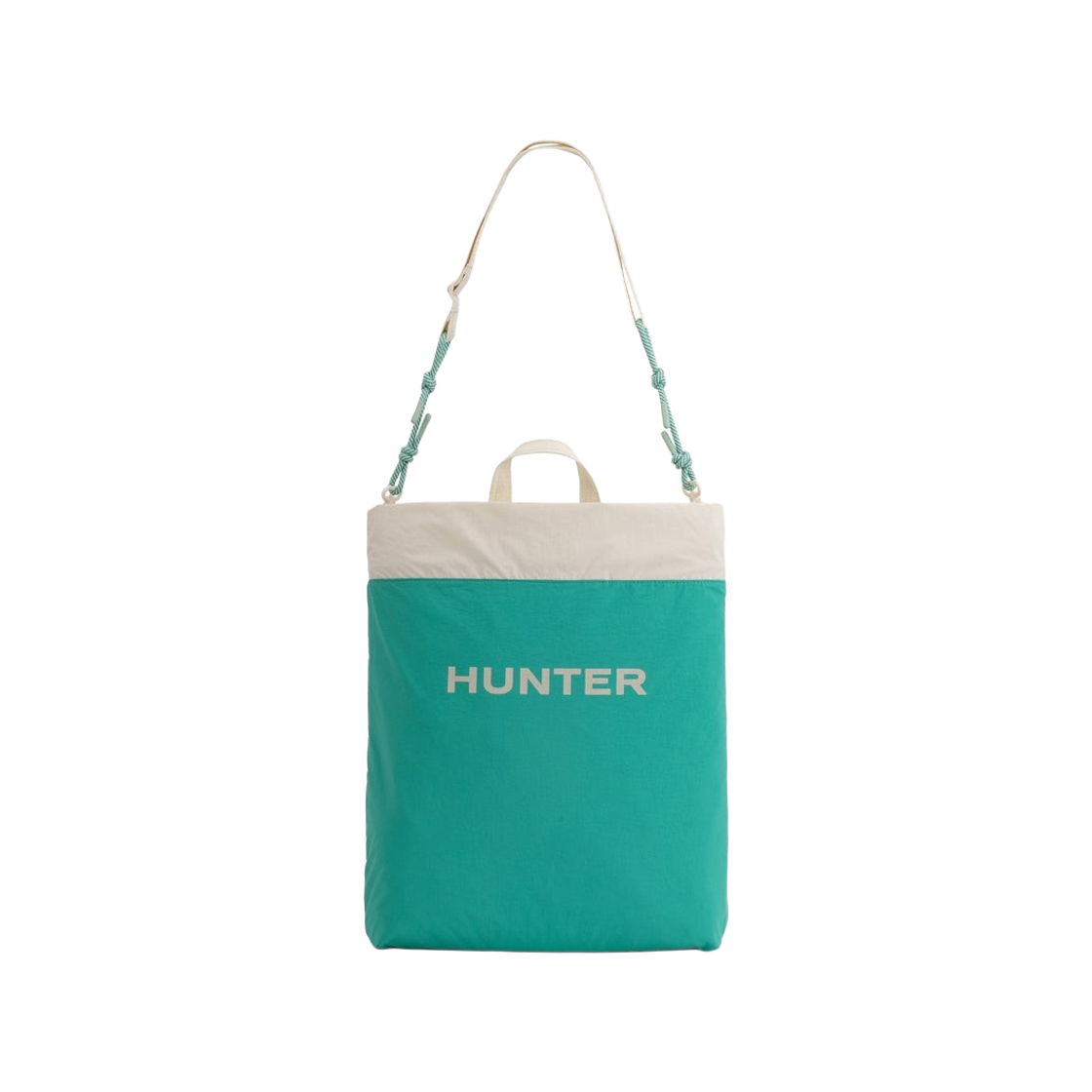 헌터 트래블 멀티펑션 패커블 토트백 화이트 윌로우 글로우 라군(Hunter Travel Multifunction Packable Tote Bag White Willow Glow Lagoon) - 2
