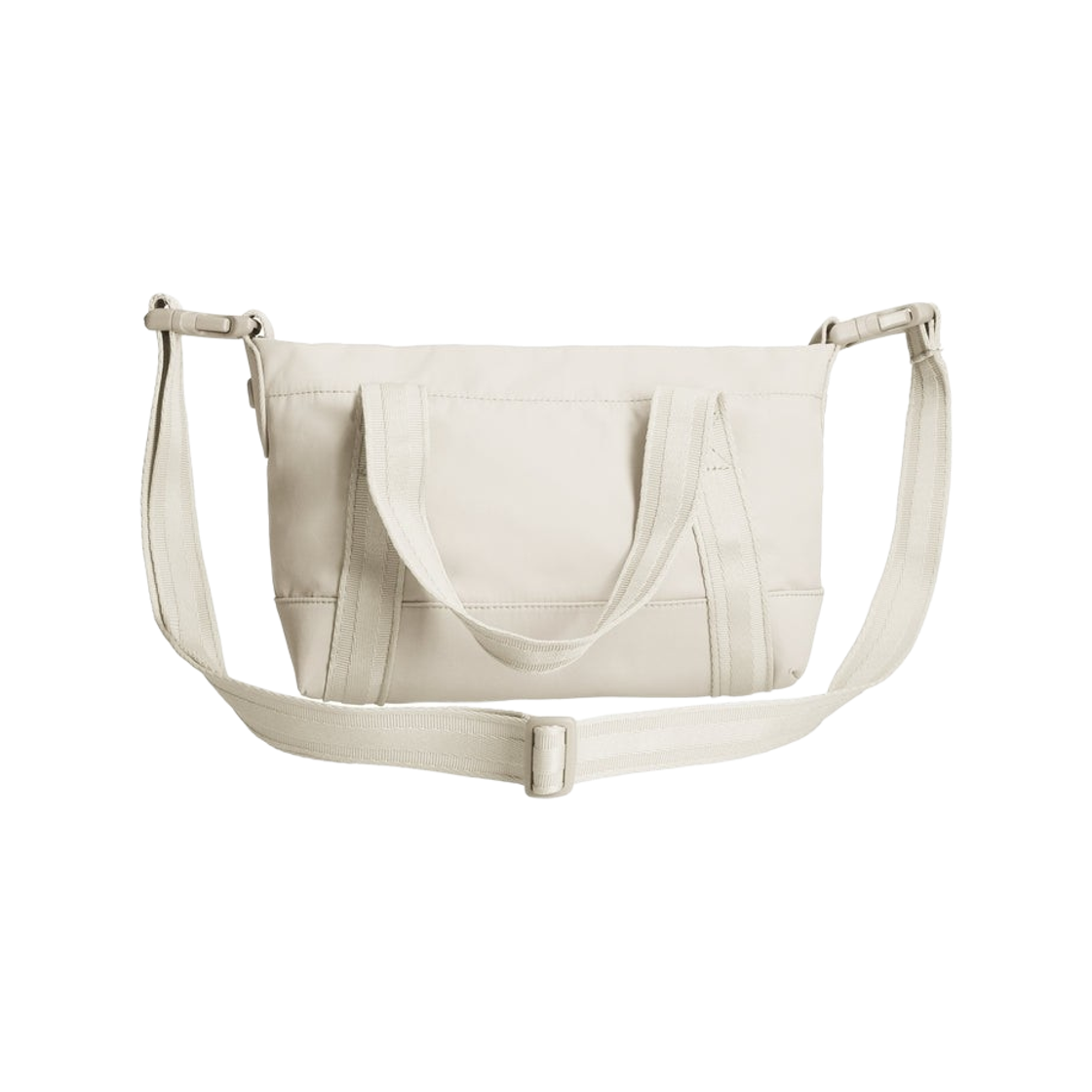 헌터 나일론 미니 탑클립 토트백 본 인 스코틀랜드 소프트 샌드 쉐이디드 화이트(Hunter Nylon Mini Topclip Tote Bag Born in Scotland Soft Sand Shaded White) - 2