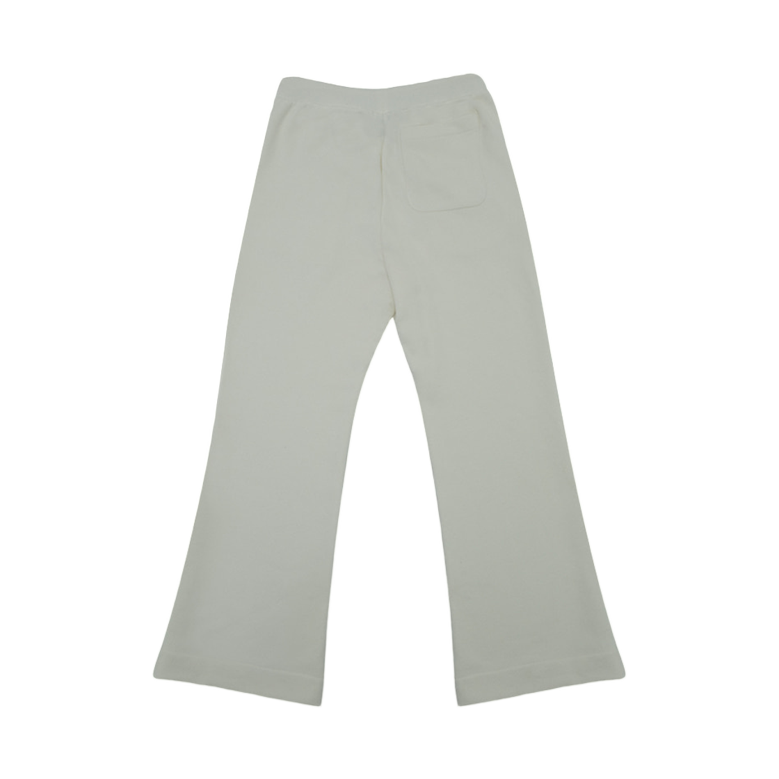 펑쉐이 스몰 로고 OG 와이드 플레어 스웨트팬츠 화이트 크림(Fengshui Small Logo OG Wide Flare Sweatpants White Cream) - 2