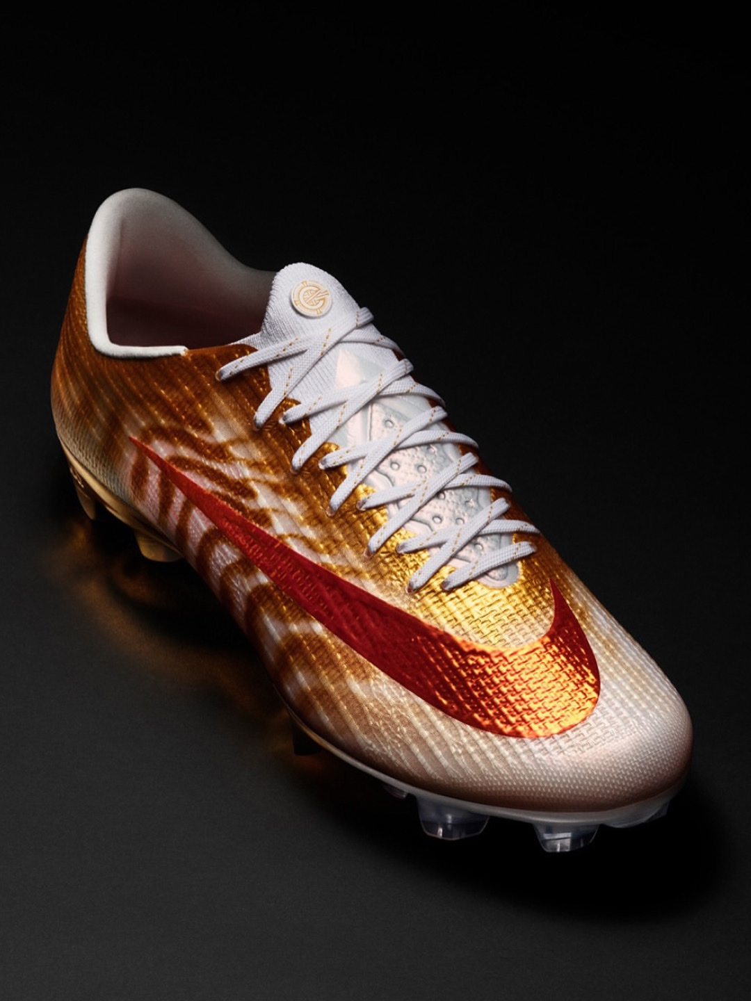 Nike Mercurial Superfly 11 Elite FG CR7 Metallic Gold White, Nike Mercurial Superfly 1 RGN FG SE CR7 Metallic Gold Star 착용 스타일 - 4