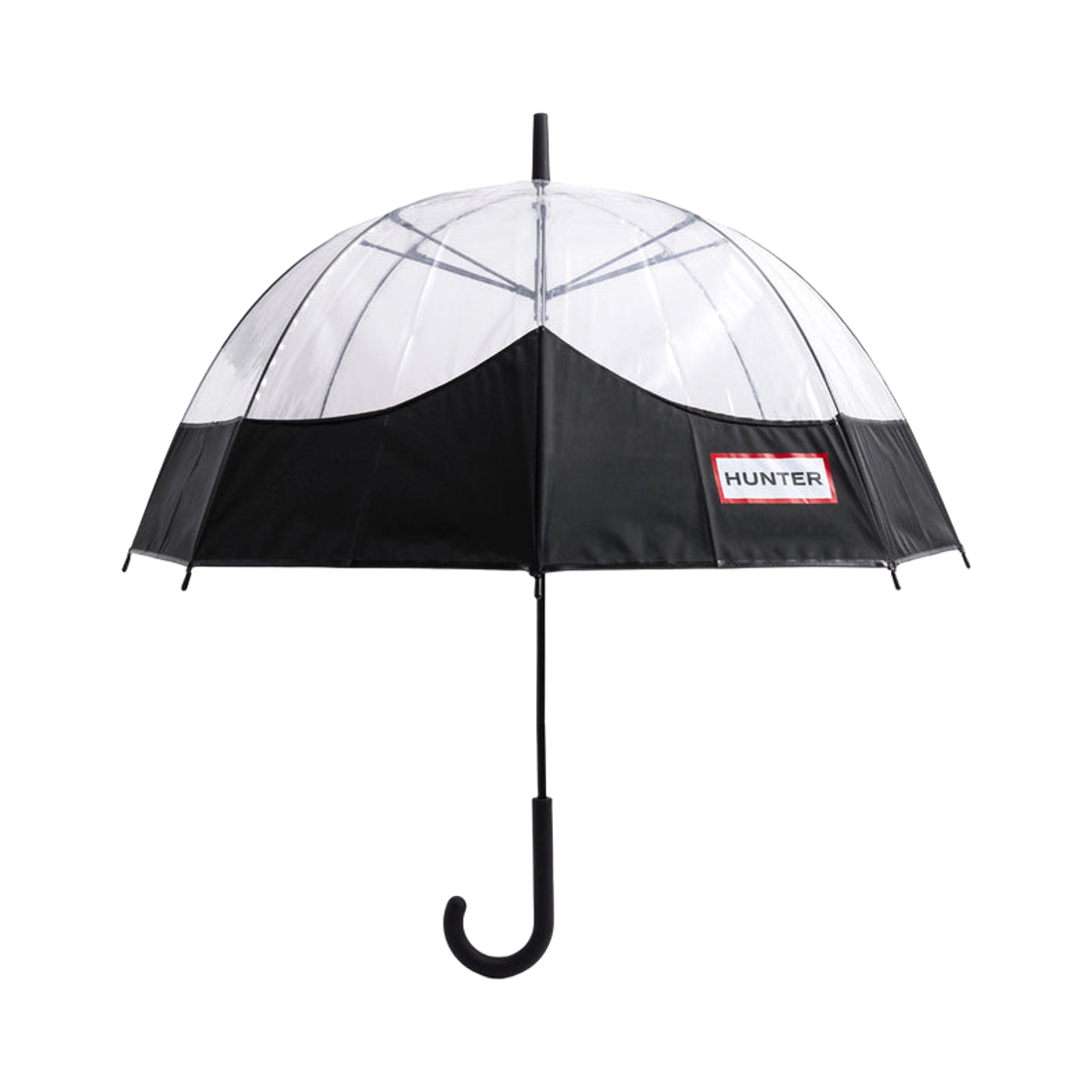 헌터 트랜스패런트 머스타시 버블 엄브렐라 블랙(Hunter Transparent Moustache Bubble Umbrella Black)