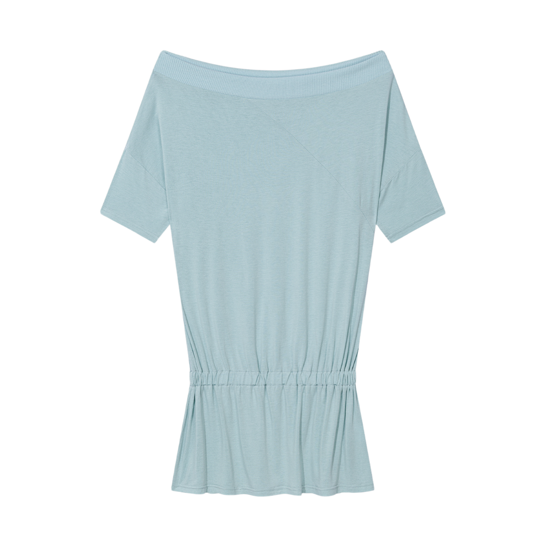 어글리쉐도우 드레이프 밴드 오프숄더(민트)(Uglyshadow Drape Band Off-Shoulder Top(Mint))