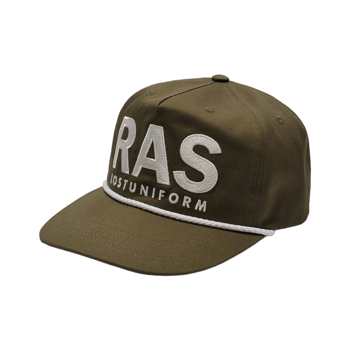 러스트앤스톤 Ras 스트링 볼캡 다크 카키(Rust And Stone Ras String Ball Cap Dark Khaki) - 2