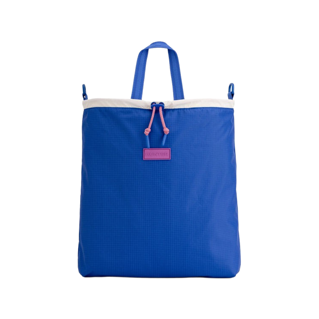 헌터 트래블 멀티펑션 패커블 토트백 크루즈 블루 화이트 윌로우(Hunter Travel Multifunction Packable Tote Bag Cruise Blue White Willow)