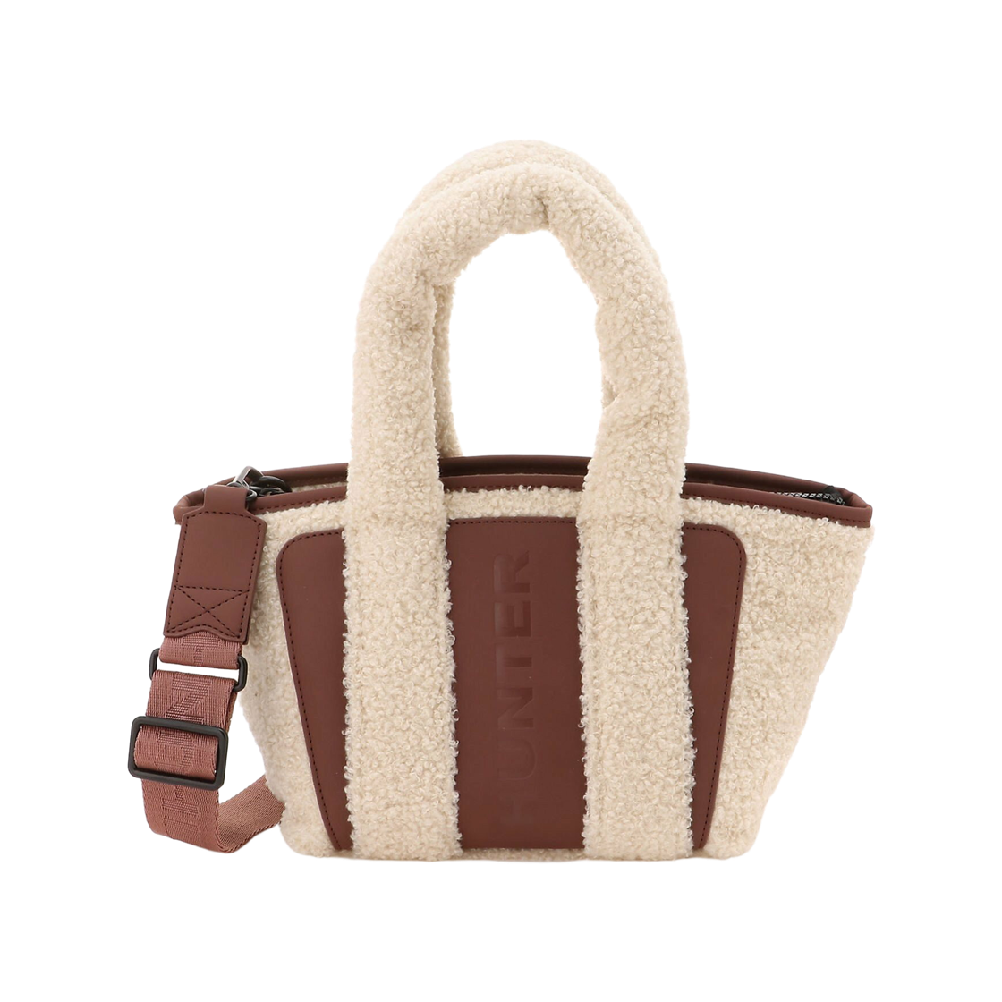 헌터 부클 미니 토트백 캔버스 크림(Hunter Boucle Mini Tote Bag Canvas Cream) - 1