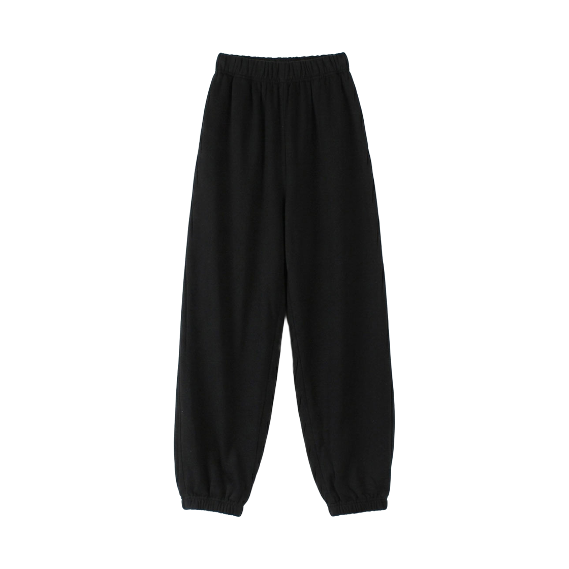지크립 밴딩 와이드 조거 트레이닝 스웨트 팬츠 블랙(GCLIP Banding Wide Jogger Sweatpants Black)