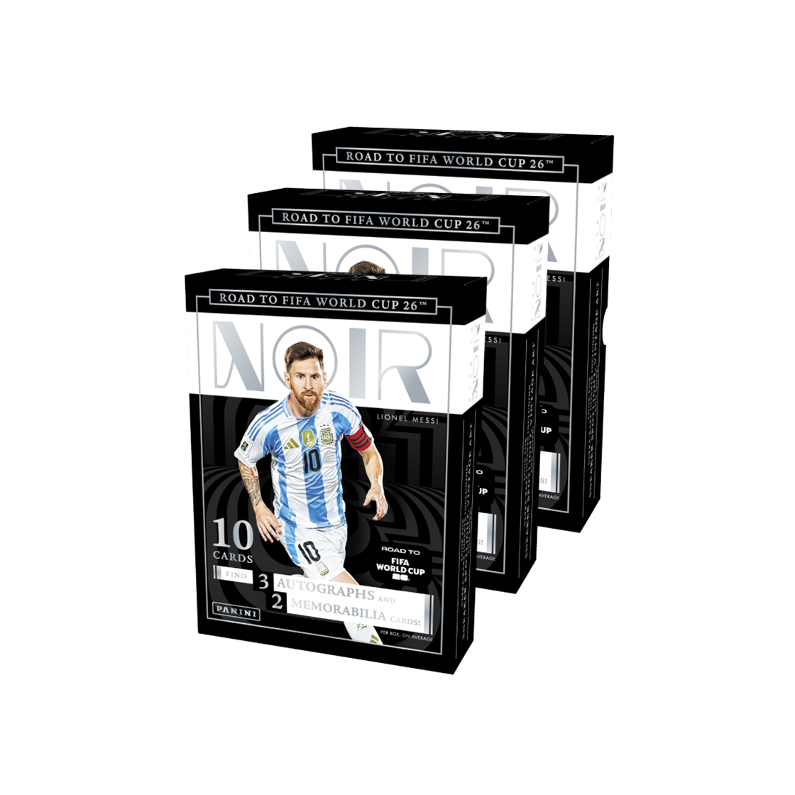 2025-26 파니니 느와르 로드 투 FIFA 월드컵 26 사커 하비 케이스(2025-26 Panini Noir Road to FIFA World Cup 26 Soccer Hobby Case) - 1