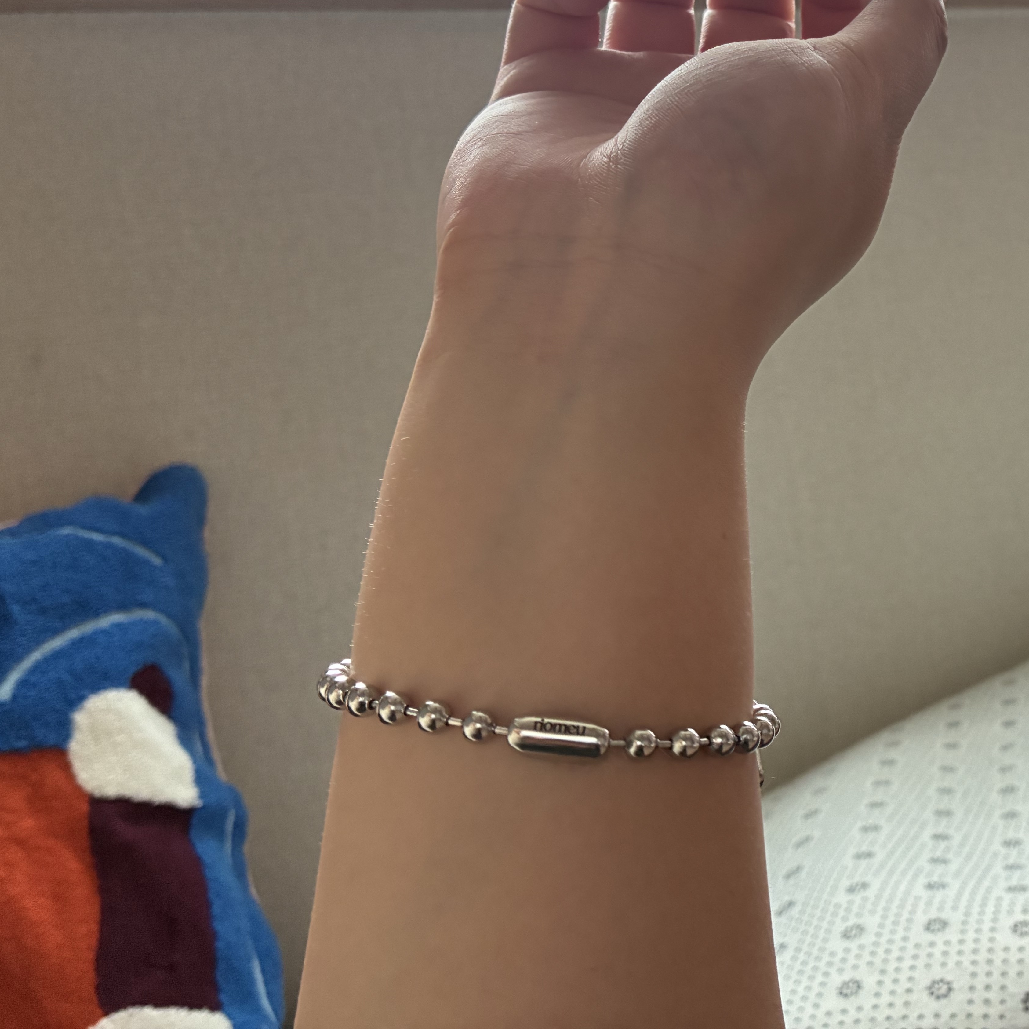 Riomeu Round ball chain bracelet 5.0mm 착용 스타일