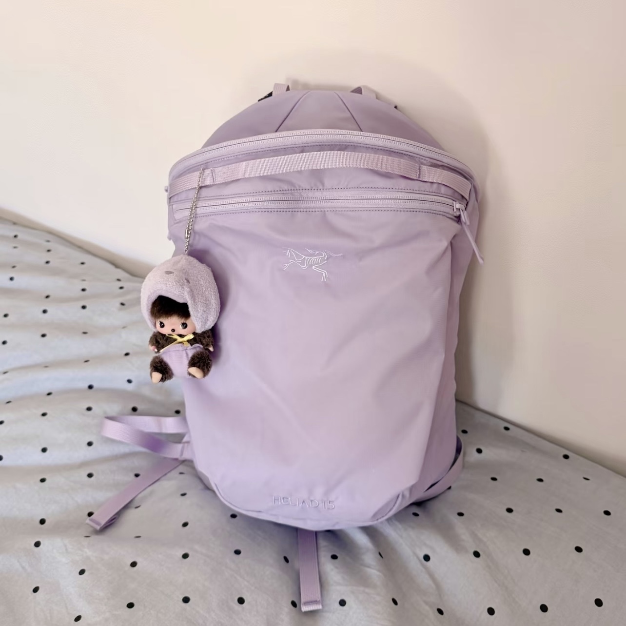 Arc'teryx Heliad 15 Backpack Mallow, Arc'teryx Heliad 15 Backpack Bliss 착용 스타일