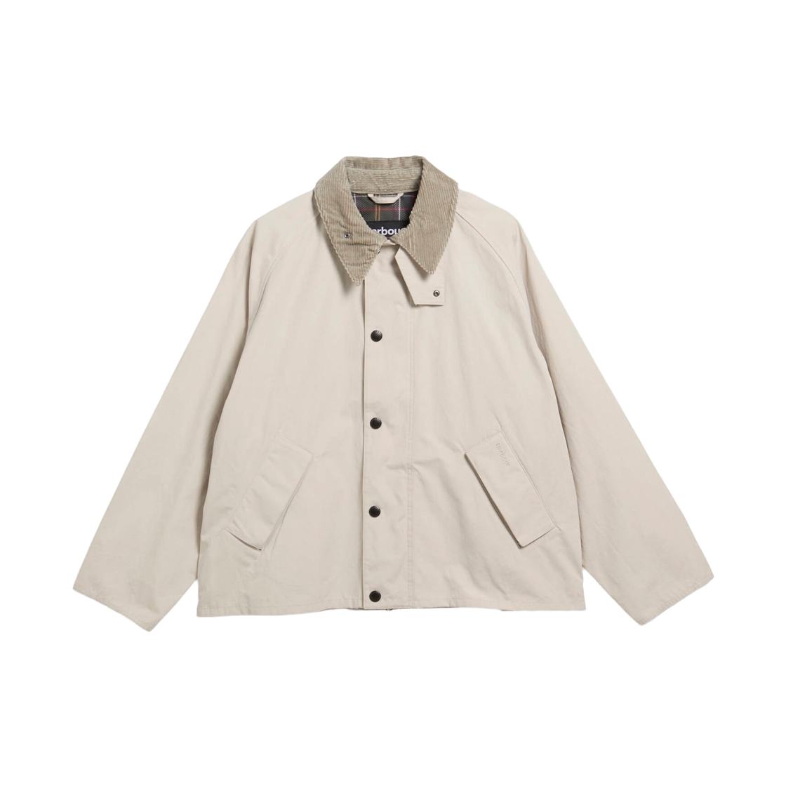 MCA0931ST11 Barbour Transport Oversized Casual Jacket Mist