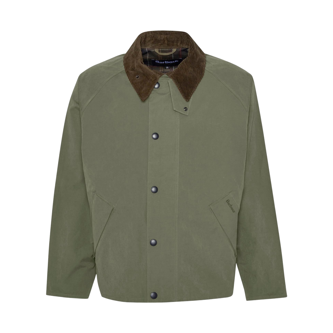 MCA0931GN51 Barbour Transport Oversized Casual Jacket Fern