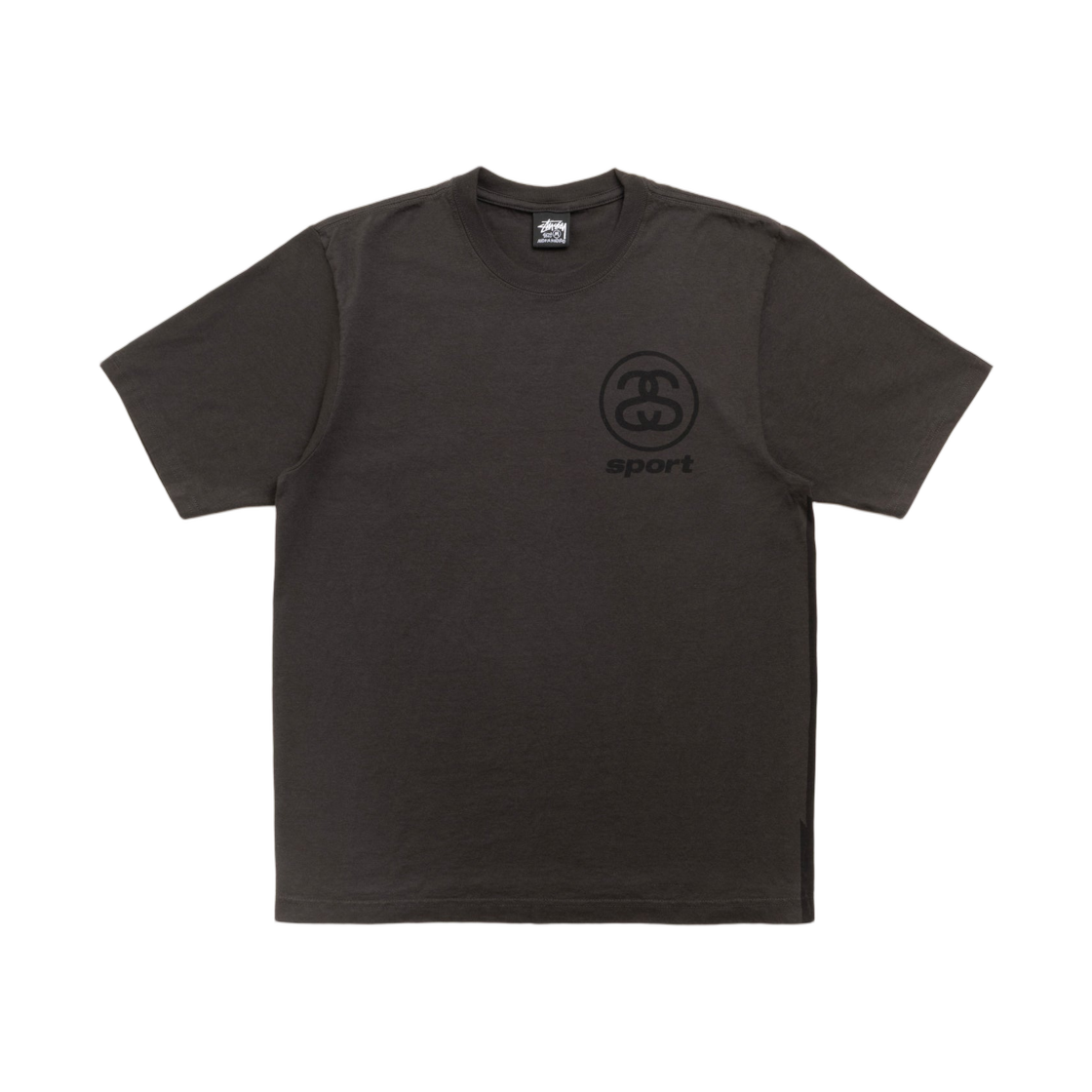 스투시 링크 스포츠 피그먼트 다이드 티셔츠 페이디드 블랙(Stussy Link Sport Pigment Dyed T-Shirt Faded Black) - 2