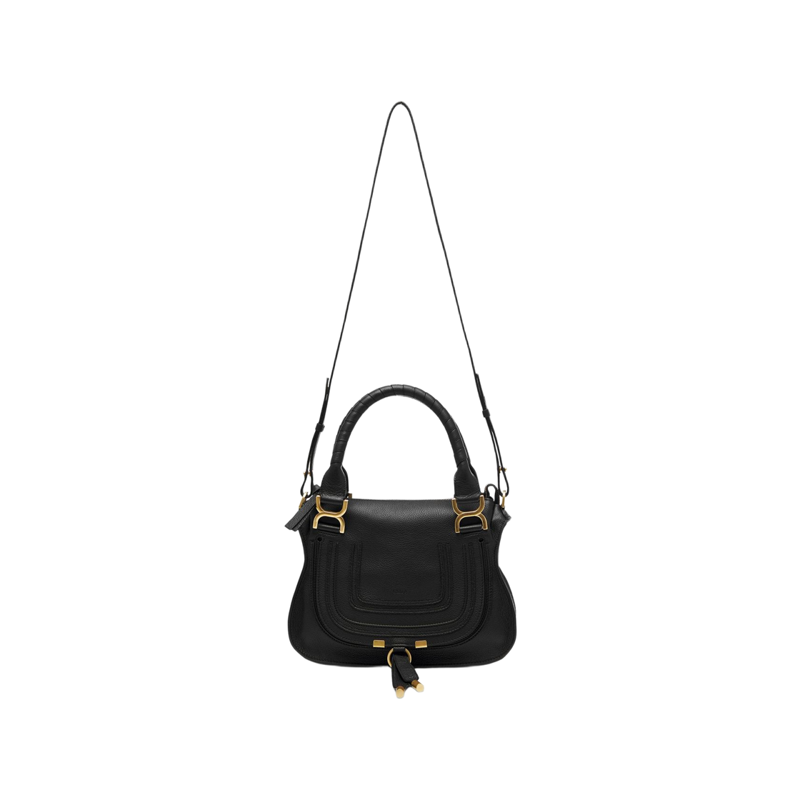 CHC21AS628F01001 Chloe Marcie Tote Bag Black