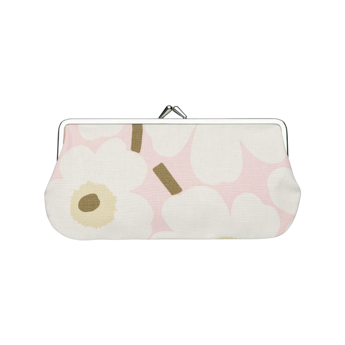 마리메꼬 미니 우니꼬 실말라시 쿠까로 월렛 핑크 오프 화이트(Marimekko Mini Unikko Silmalasi kukkaro Wallet Pink Off White) - 1