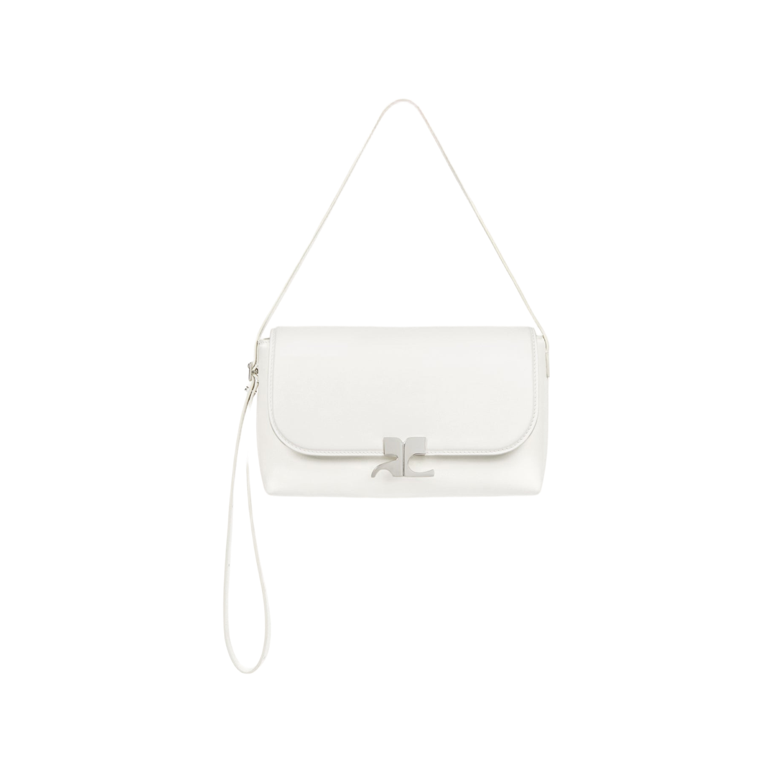 꾸레쥬 아이코타입 레더 백 헤리티지 화이트(Courreges Icotype Leather Bag Heritage White) - 1
