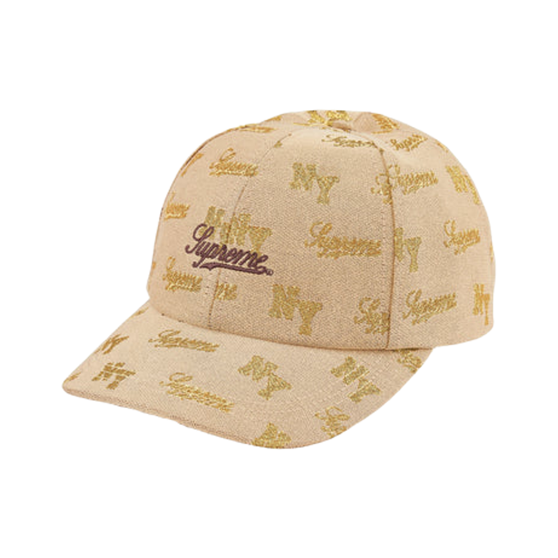 - Supreme Monogram 6-Panel Tan - 26SS