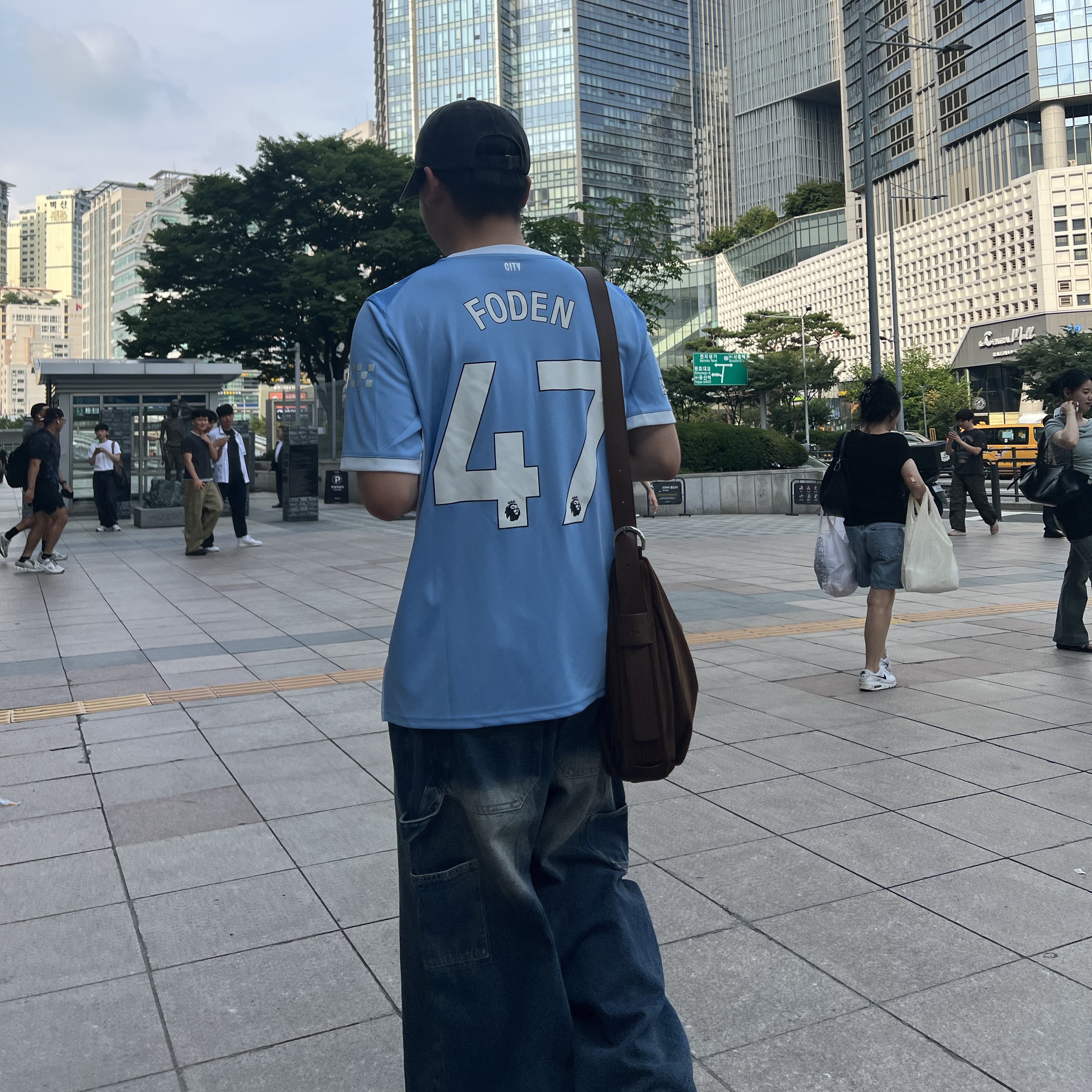 Puma Manchester City 2026/27 Home Jersey Team Light Blue Icy Blue (Non Marking Ver.) 착용 스타일 - 1