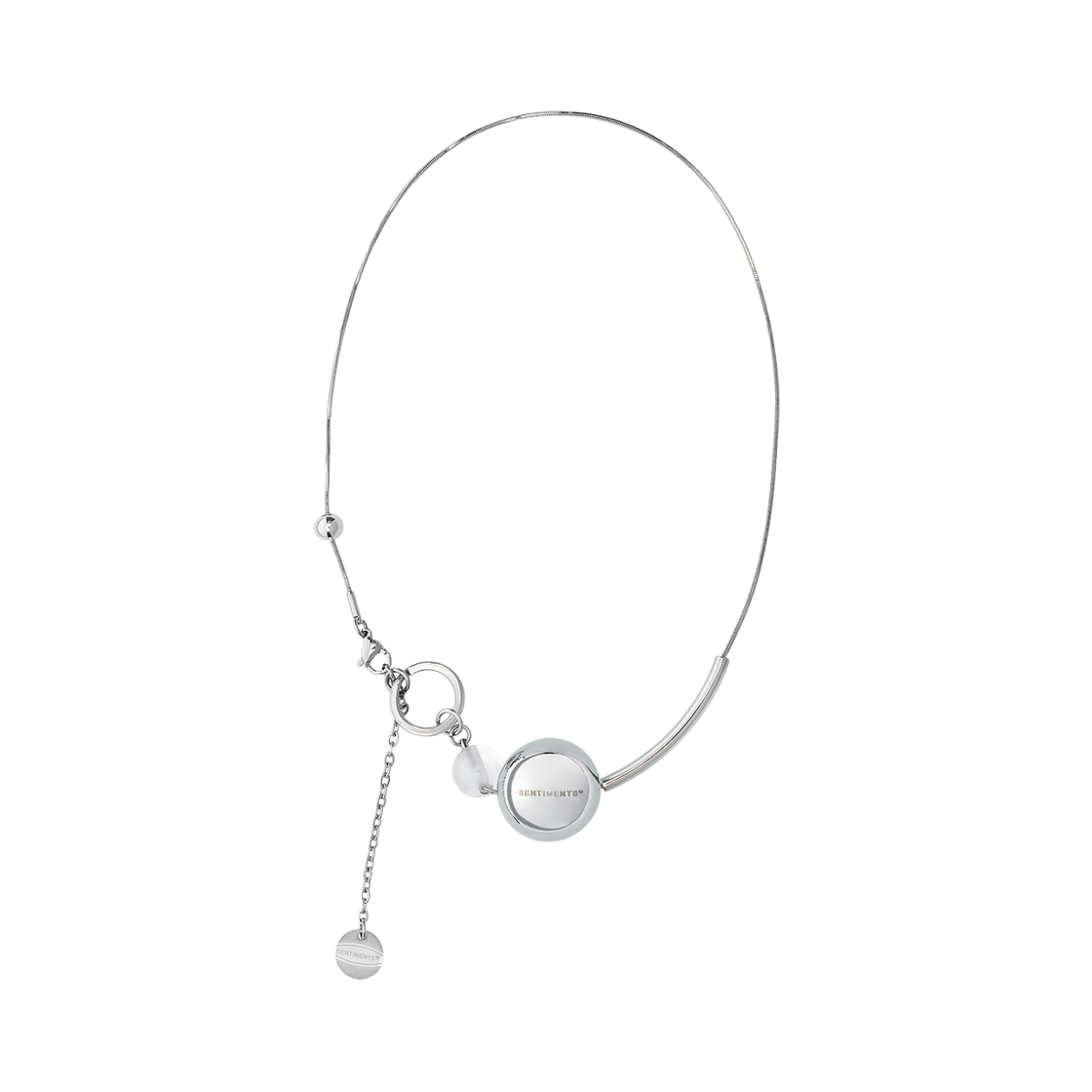 센티멍 넘버 729 네크리스 실버(Sentiments No.729 Necklace Silver)