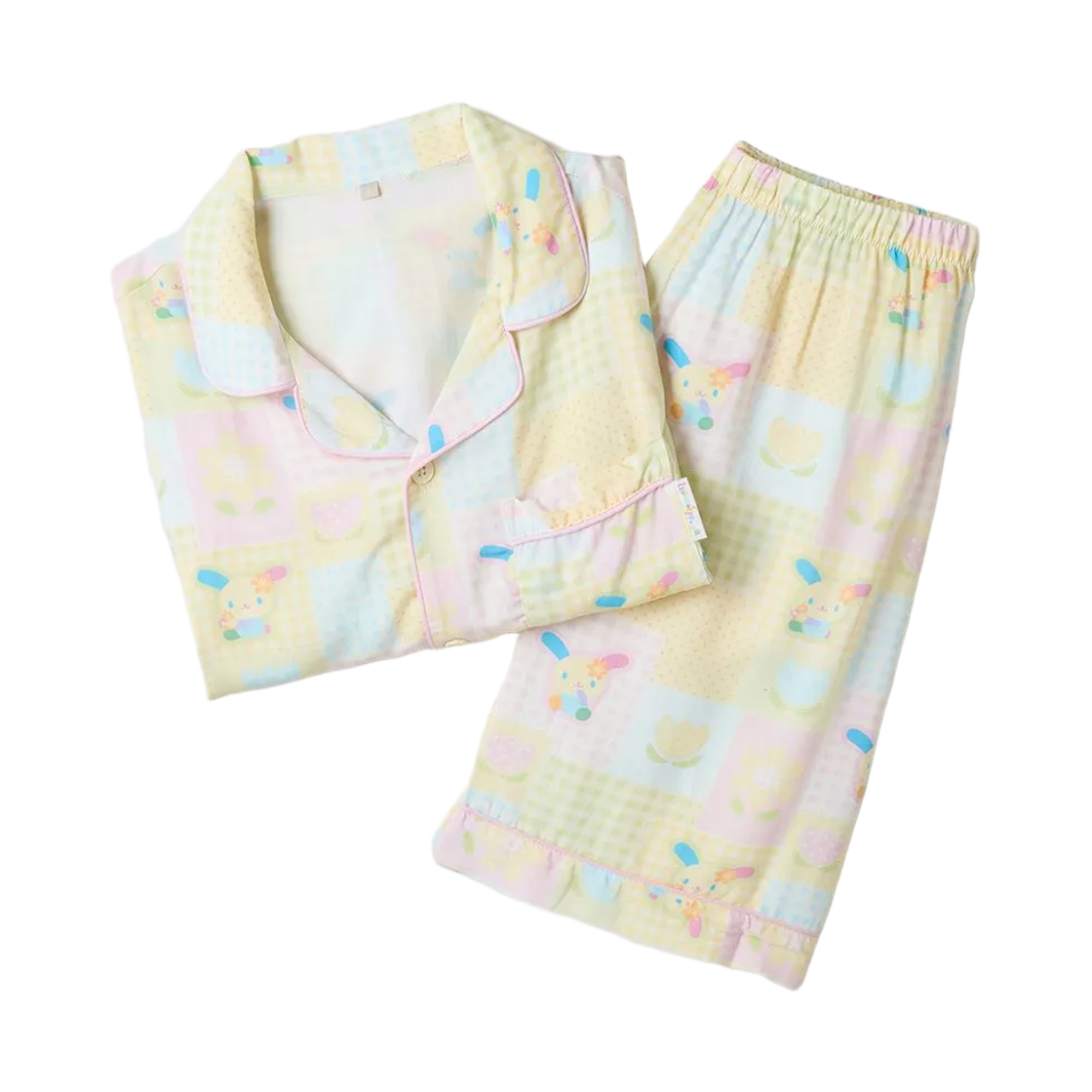 SPPPG37U29 Spao x Sanrio Characters Usahana Short Sleeve Pajamas Mix