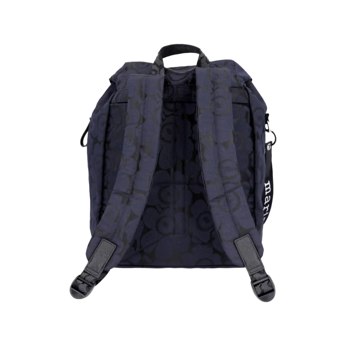 마리메꼬 에브리띵 라지 백팩 우니꼬 블루 다크 블루(Marimekko Everything Large Backpack Unikko Blue Dark Blue) - 2