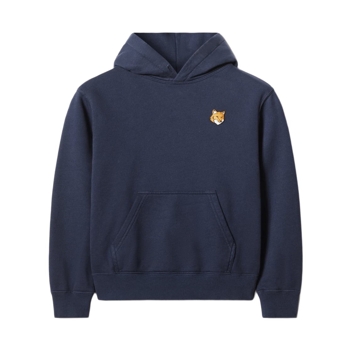 MQUJH00KMBIS4-0413 (Kids) Maison Kitsune Fox Head Hoodie Classic Navy