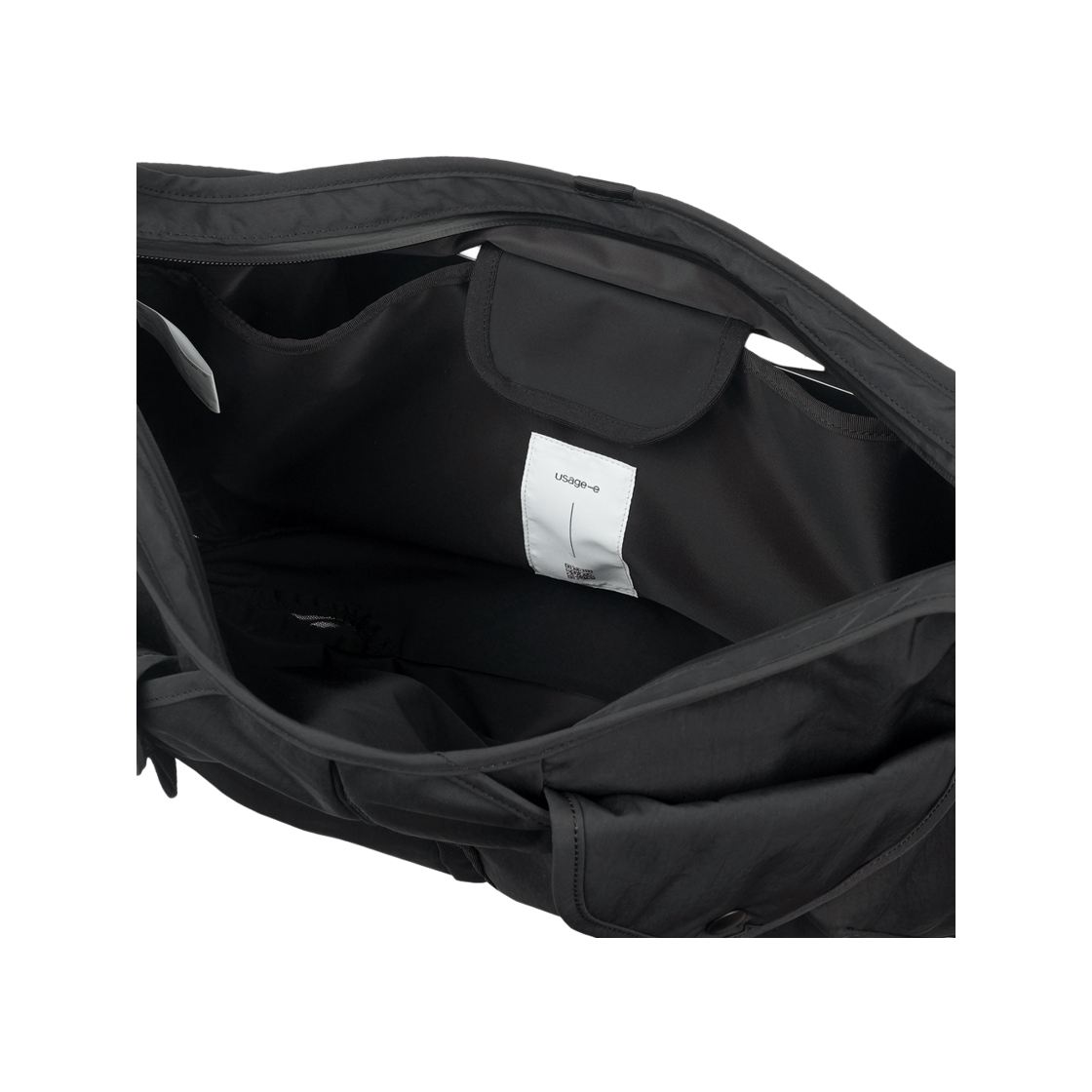 유세지 더블슬링백 블랙(USAGE Double Sling Bag Black) - 6