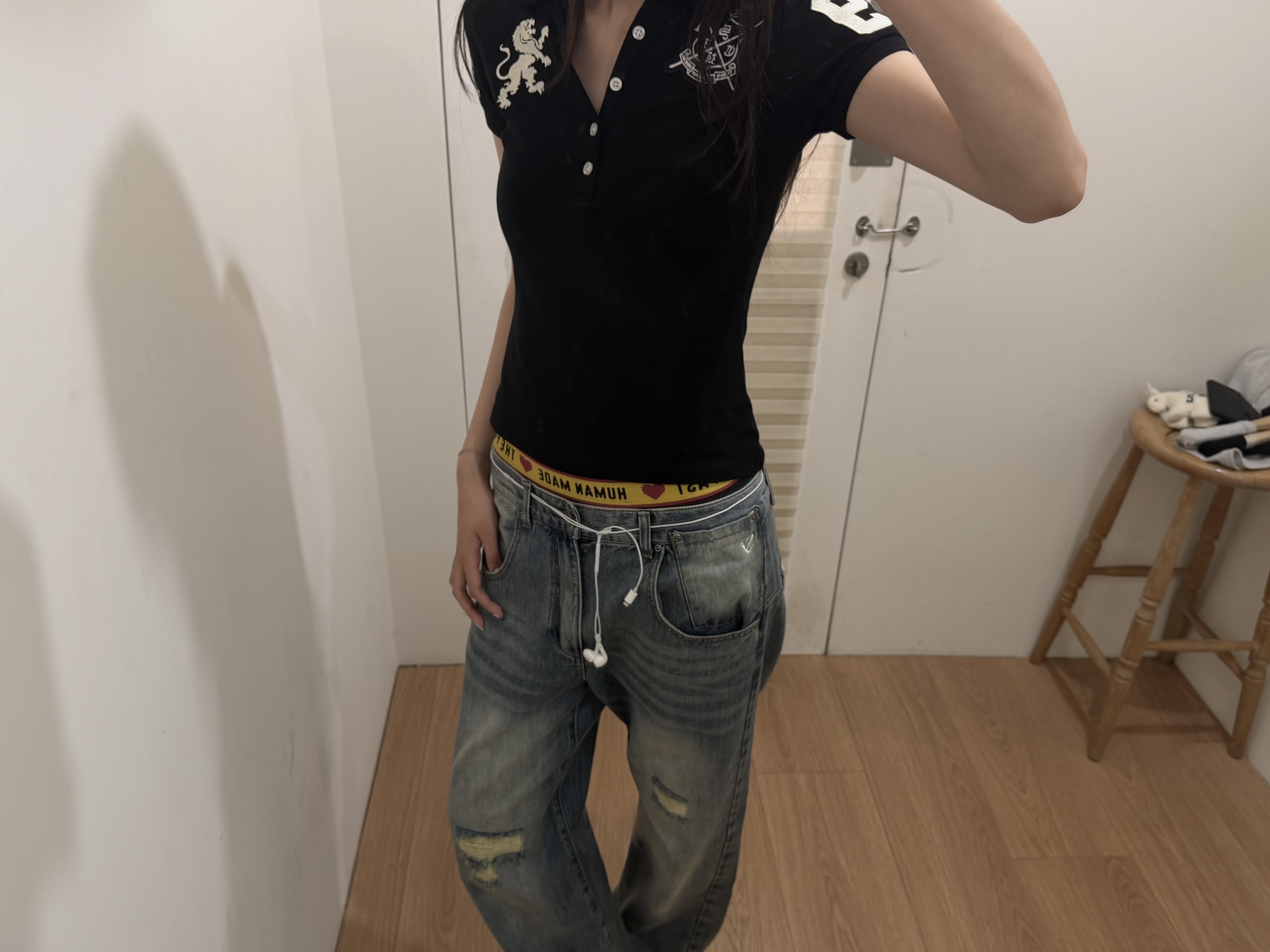 Human made Boxer Brief Black 착용 스타일