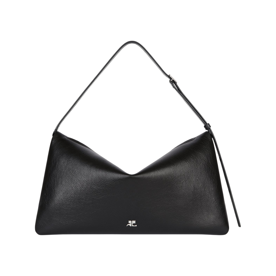 꾸레쥬 커프 레더 백 블랙(Courreges Cuff Leather Bag Black) - 1