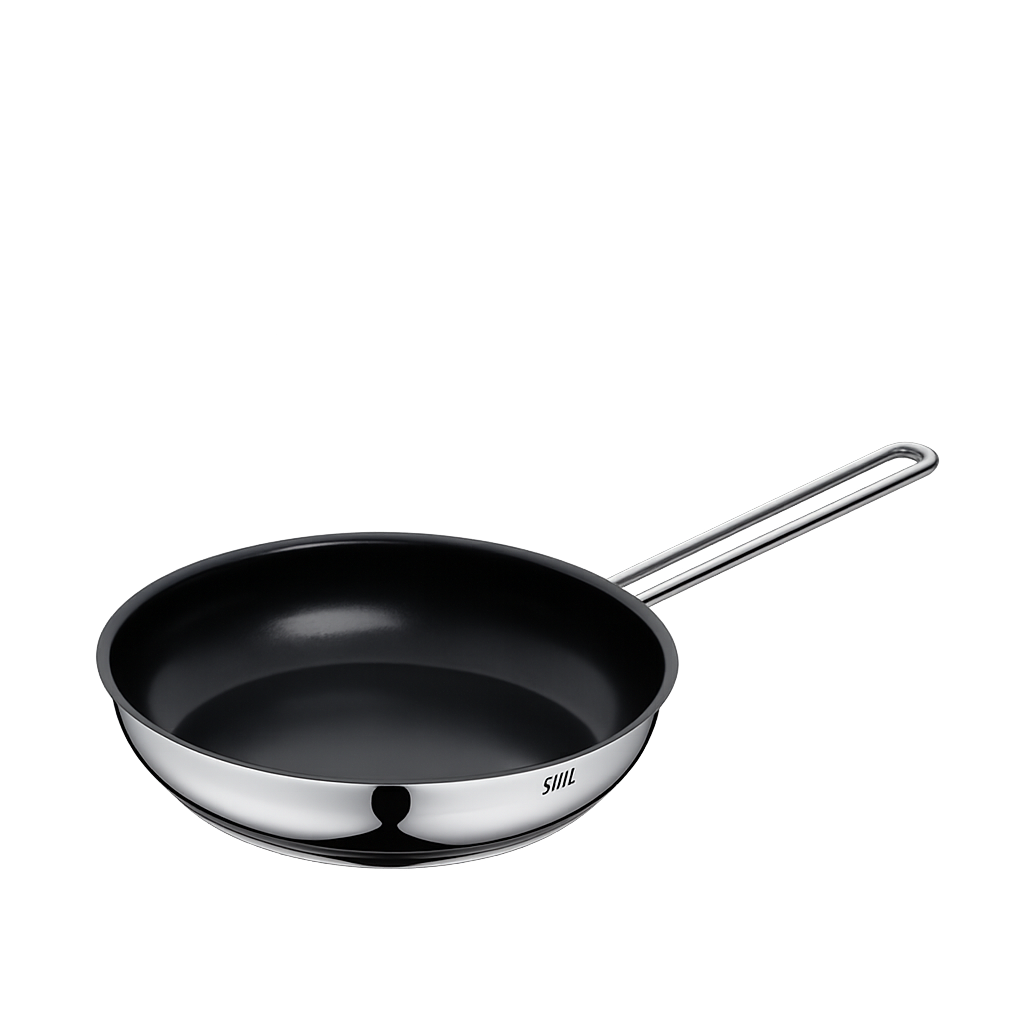 SILIT001 Silit Lombardia Frying Pan 24cm + Splatter Guard (Woll)