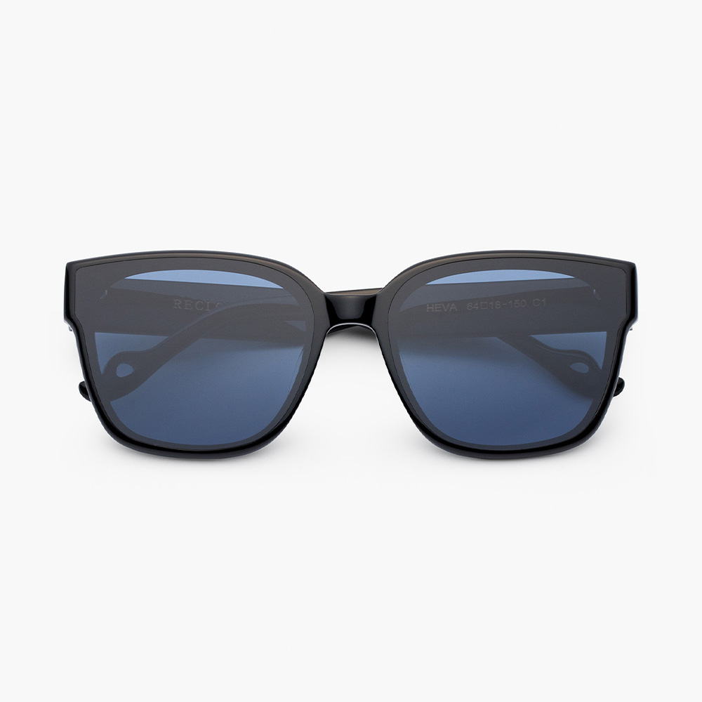 리끌로우 아세테이트 HEVA 선글라스 블랙(RECLOW Acetate Heva Sunglass Black) - 2