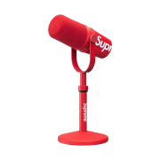 Supreme x Shure MV7+ Microphone Red - 26SS
