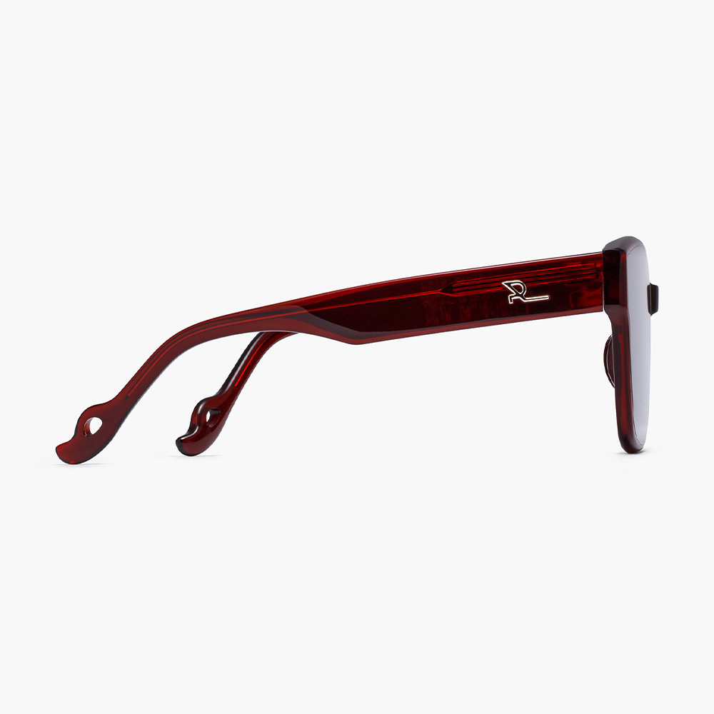 리끌로우 아세테이트 HEVA 선글라스 레드(RECLOW Acetate Heva Sunglass Red) - 5