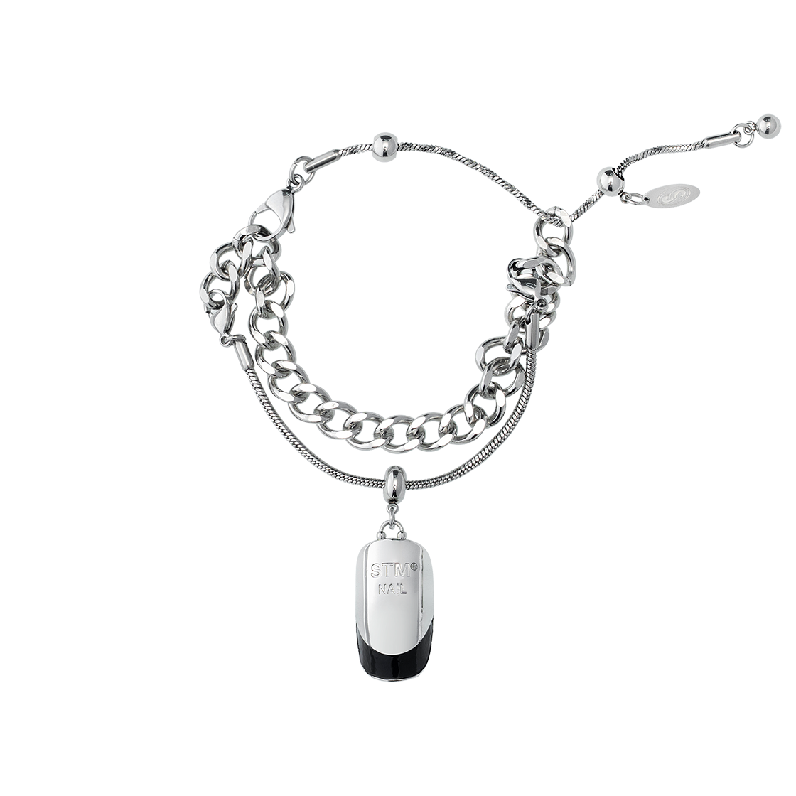 센티멍 넘버 739 라운드 브레이슬렛 실버(Sentiments No.739 Round Bracelet Silver)