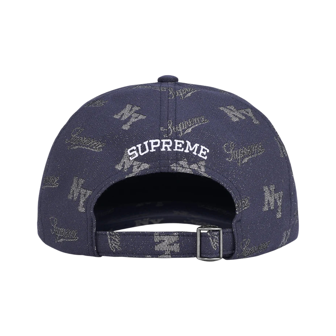 슈프림 모노그램 6-패널 네이비 - 26SS(Supreme Monogram 6-Panel Navy - 26SS) - 2