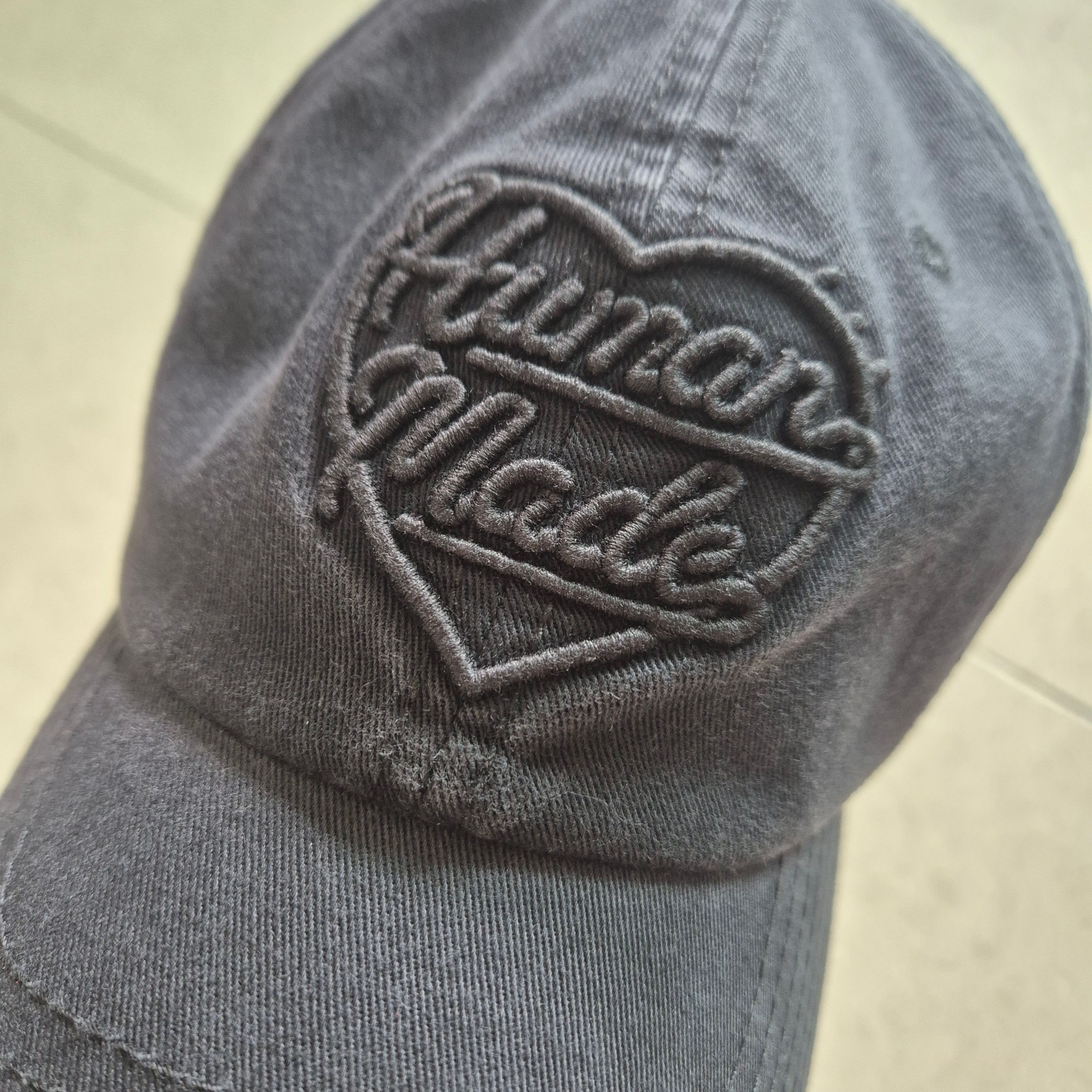 Human Made 6 Panel Twill Cap Black 착용 스타일 - 2