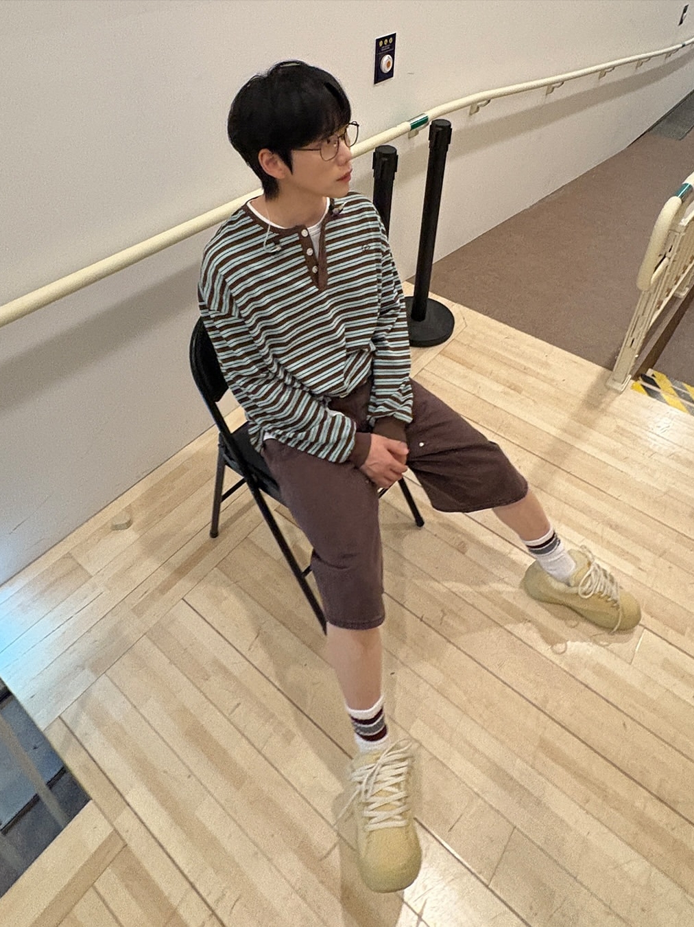 ERL Vamp Skate Shoe Foam 착용 스타일