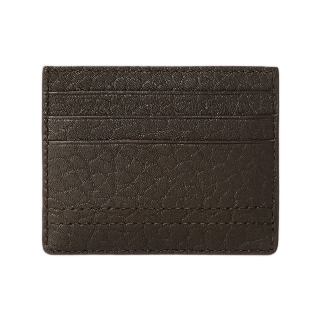 SL0103-LL0191-253 Lemaire Gear Card Holder in Bubble Lambskin Pepe