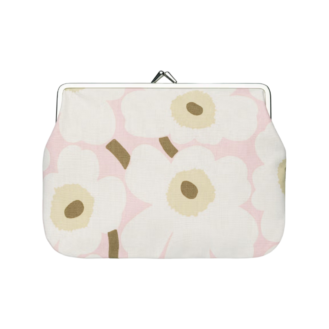 마리메꼬 미니 우니꼬 푸오리카스 쿠까로 월렛 핑크 오프 화이트(Marimekko Mini Unikko Puolikas kukkaro Wallet Pink Off White)