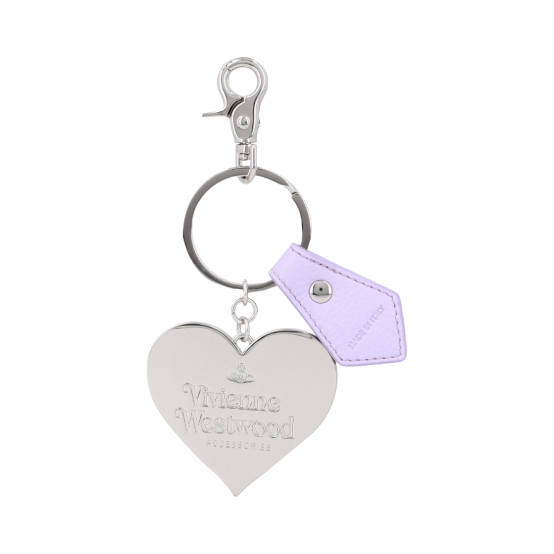 비비안 웨스트우드 미러 하트 오브 키링 바이올렛(Vivienne Westwood Mirror Heart Orb Keyring Violet) - 2
