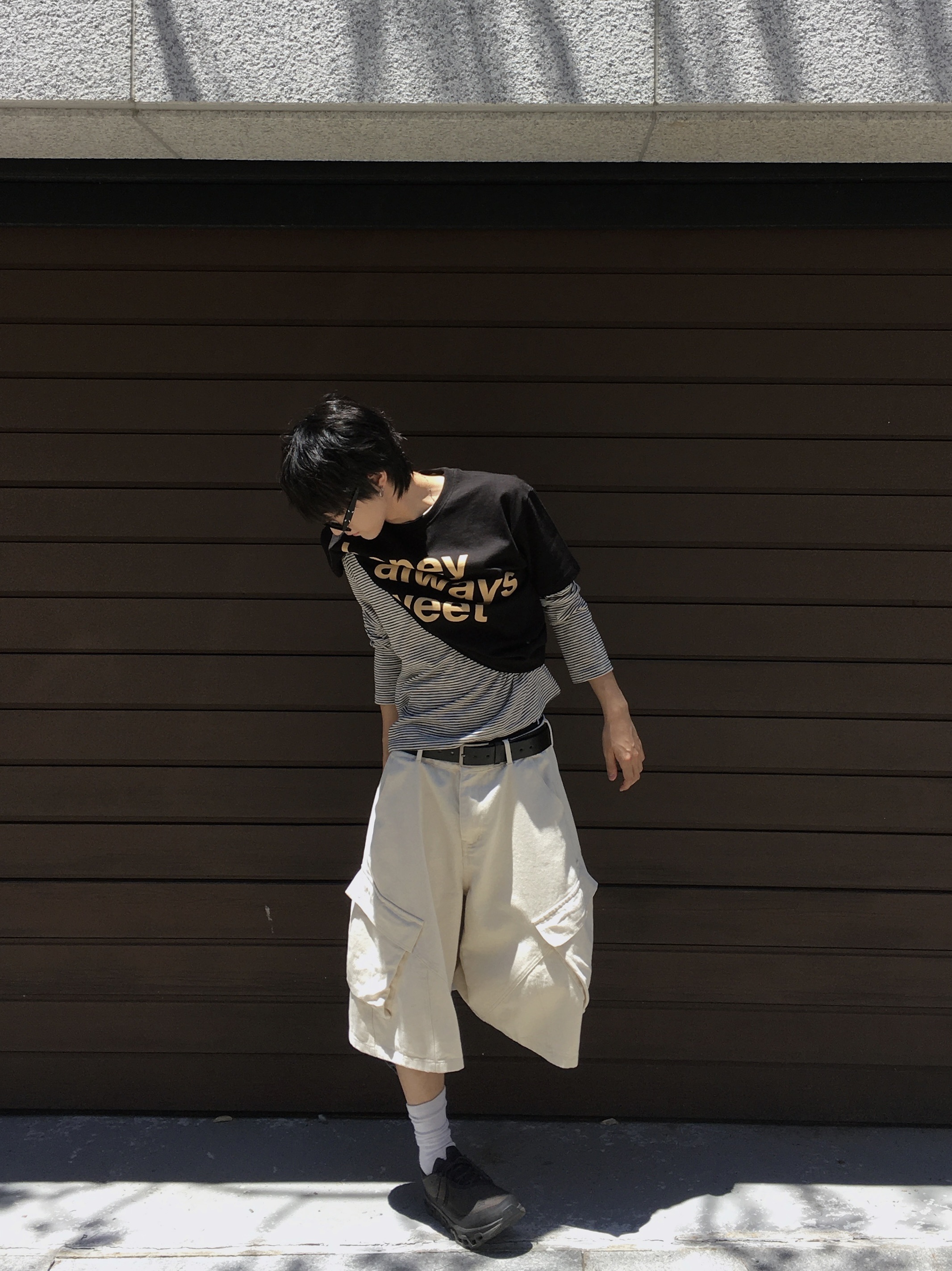 On Running x Post Archive Faction (Paf) Cloudmonster 2 Thorn Brown 착용 스타일 - 1