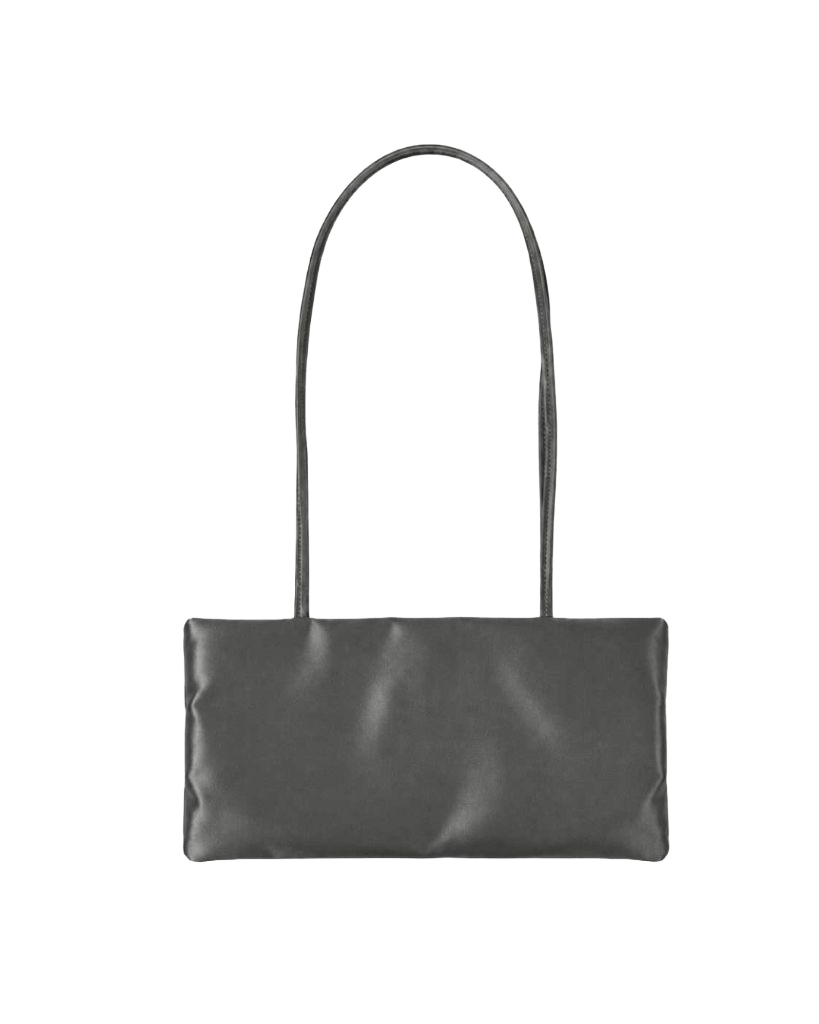 하아카아이브 실키 이스트 숄더백 차콜 그레이(Hah Archiv Silky East Shoulder Bag Charcoal Grey)