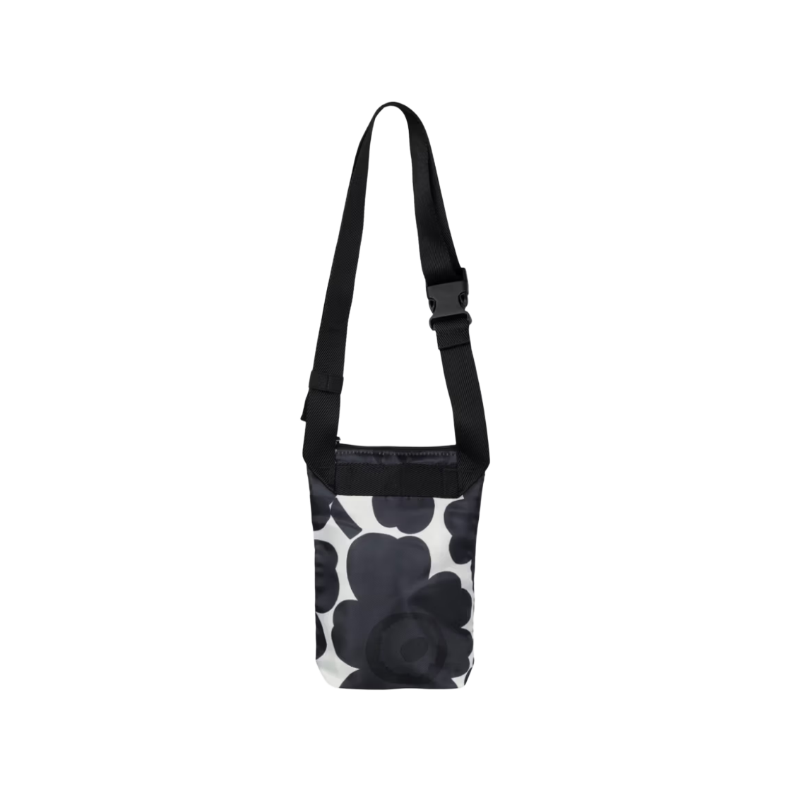 마리메꼬 니트 폰 포켓 우니꼬 숄더백 다크 그레이 오프 화이트(Marimekko Neat Phone Pocket Unikko Shoulder Bag Dark Grey Off White) - 2