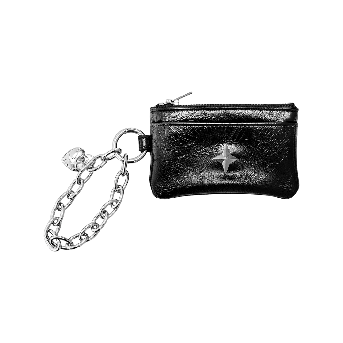 센티멍 넘버 718 카드 지갑 블랙(Sentiments No.718 Card Wallet Black)