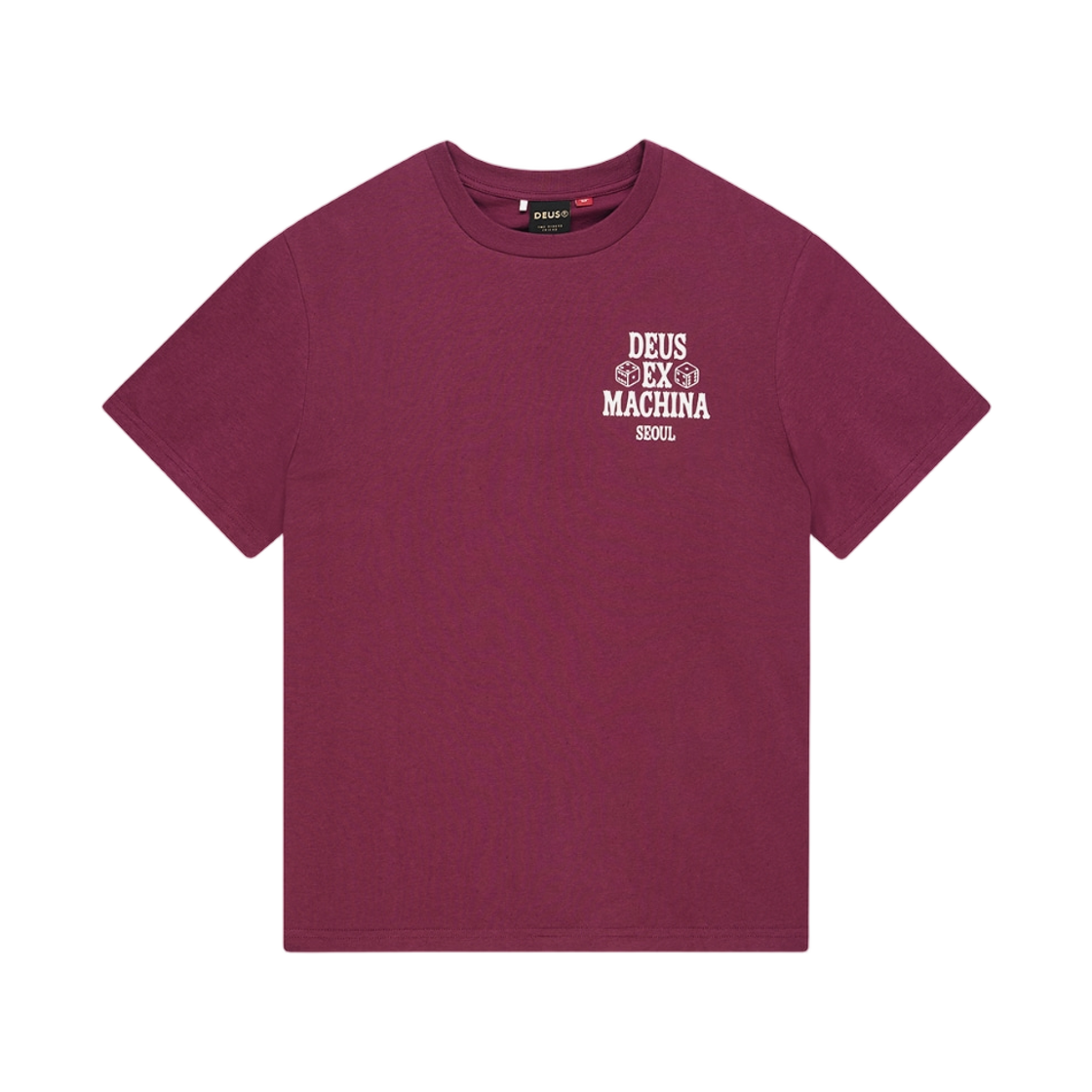 데우스 엑스 마키나 서울 세라믹 티셔츠 버건디(Deus Ex Machina Seoul Ceramic T-Shirt Burgundy) - 2